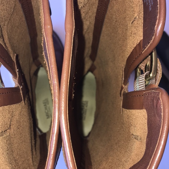 Michael Michael Kors Brown Pull Up Boots 6M EUC - Picture 2 of 8